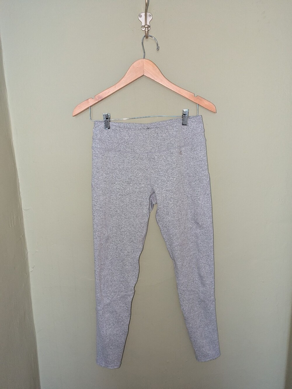Kyodan Heather Gray Women's Active Leggings